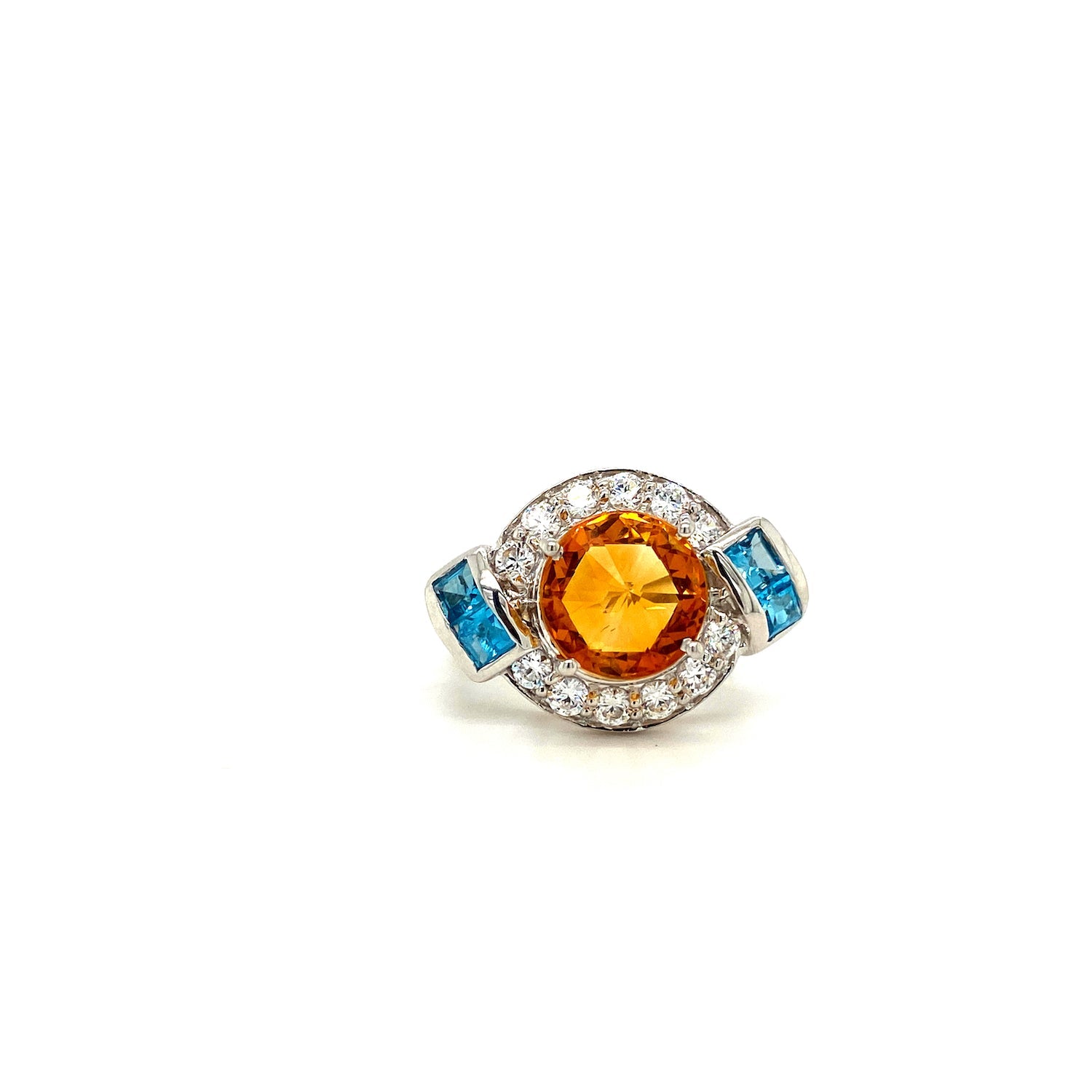 Citrine Ring in .925 Sterling Silver KSR - 15093
